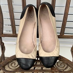 Vince Camuto women’s cap toe flats 8 1/2